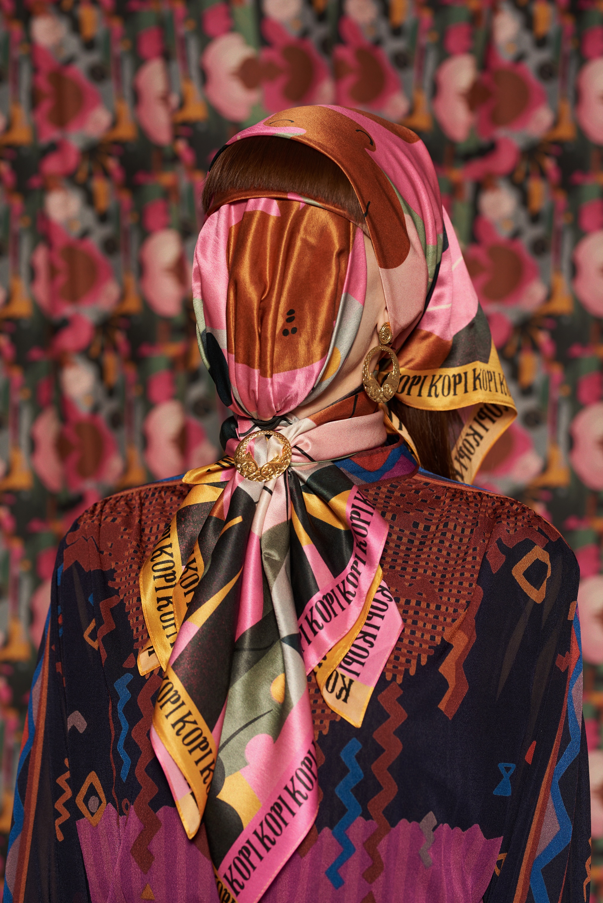 KOPI silk scarves 2021 styled by Kas Kryst